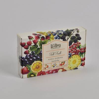 LaDiva - LA DİVA TUTTI FRUTTI KOKU ÇUBUĞU 3X55 G (1)